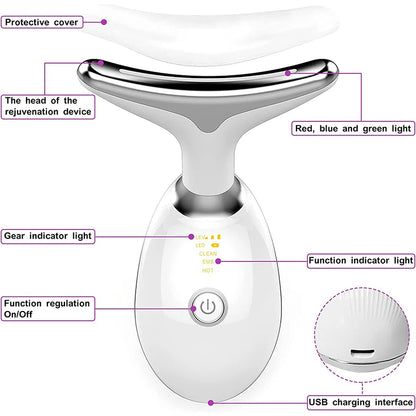 Flexi Shop 7-in-1 LED Facial Sculptor